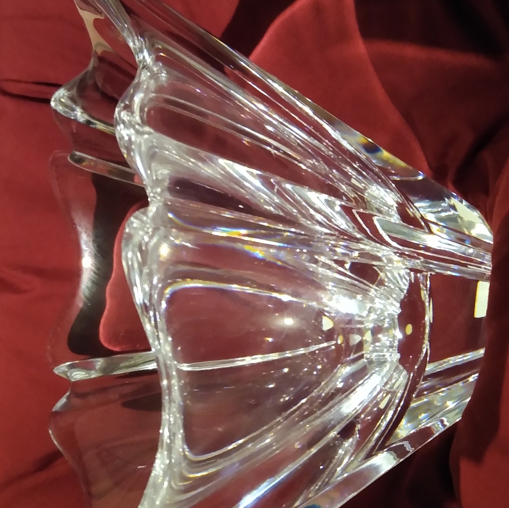 Original Orrefors Crystal Glass Vase